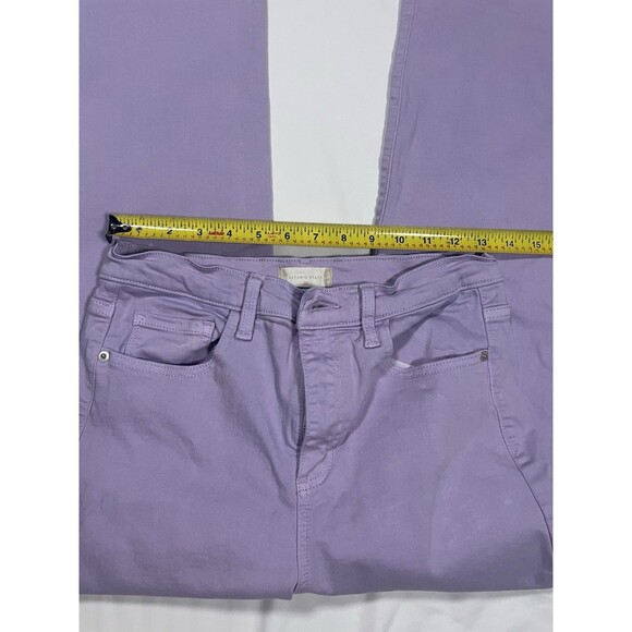 Altar’d State Jeans Wide Leg Lavender / Purple Jeans | Frayed Hem Size 29 - Picture 9 of 10